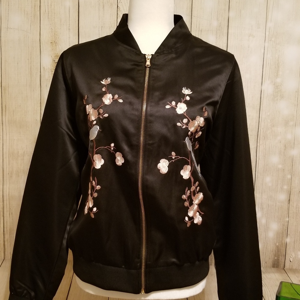 Black Jacket with design.